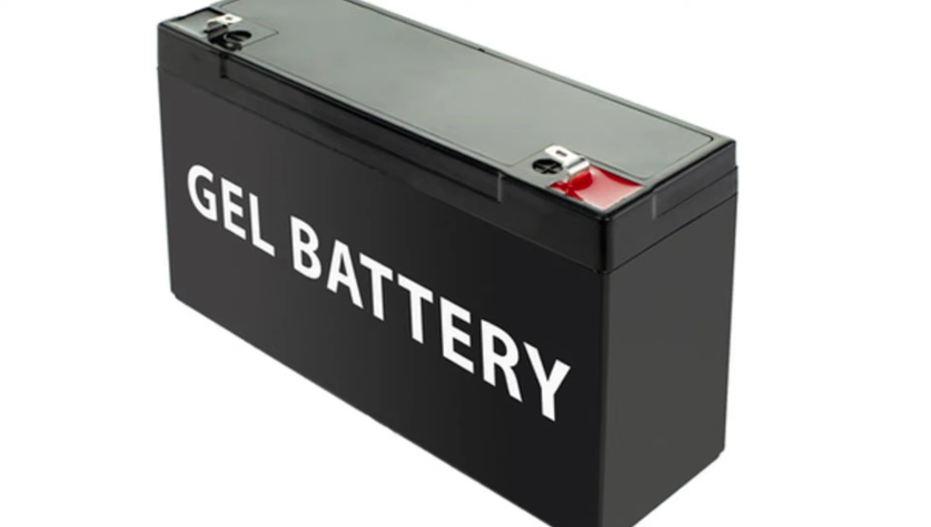 Image illustrating the difference in discharge capacity between Lithium and Gel batteries.