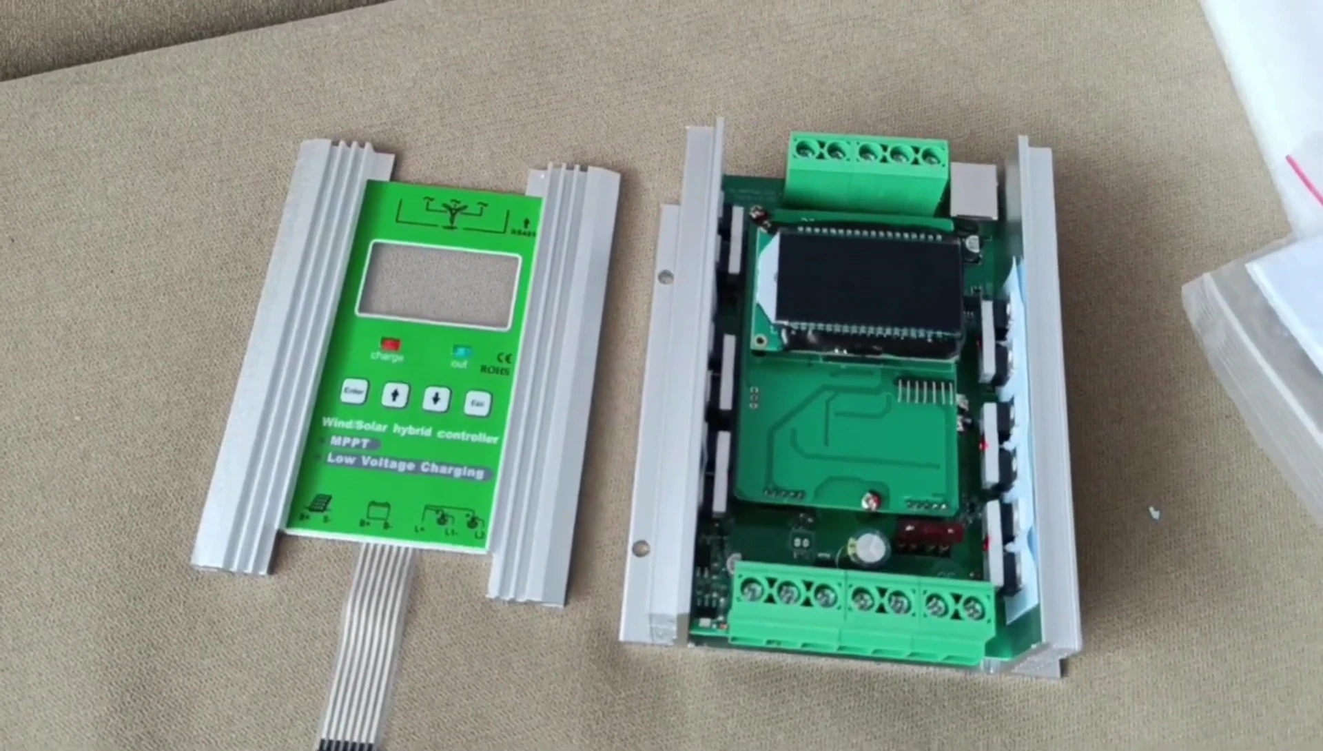 Disassembled view of the JNGE controller