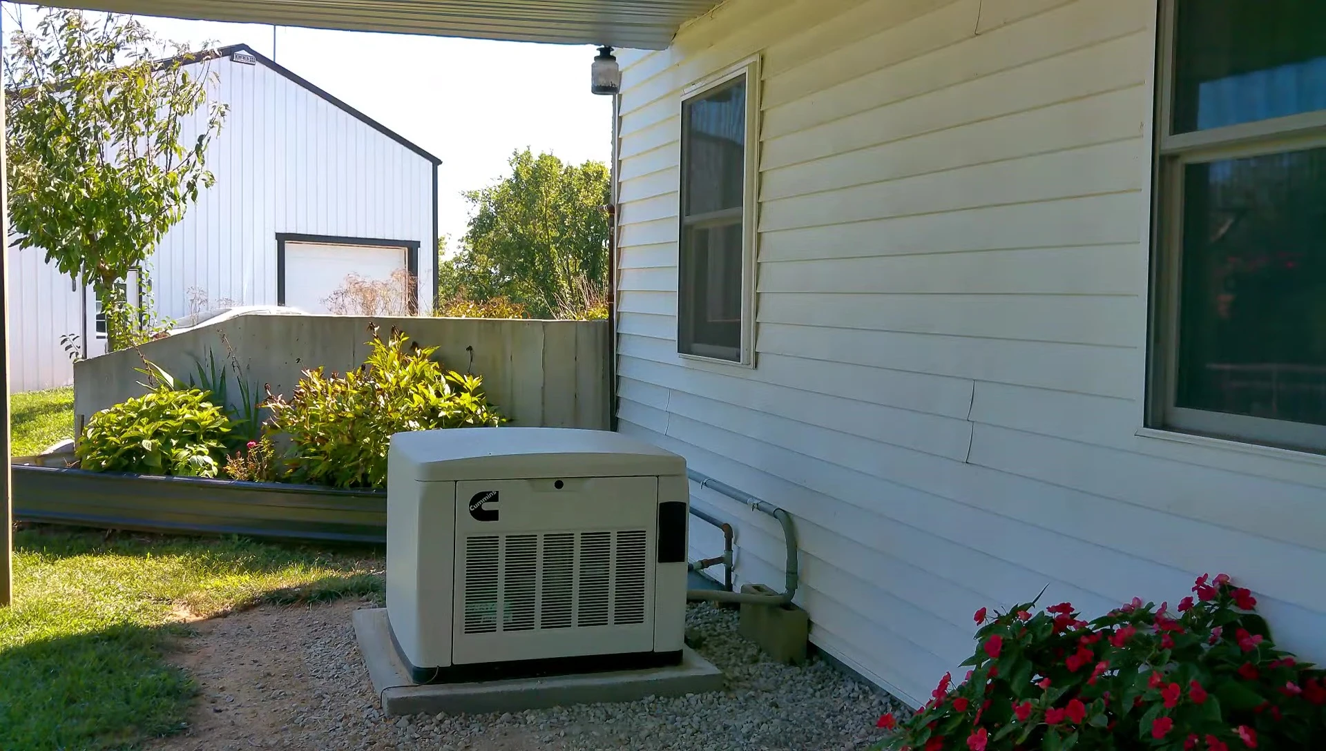 The Cummins 13kW generator