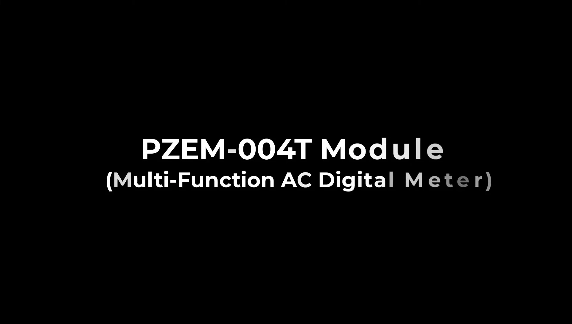 Close-up of the PZEM-004T module