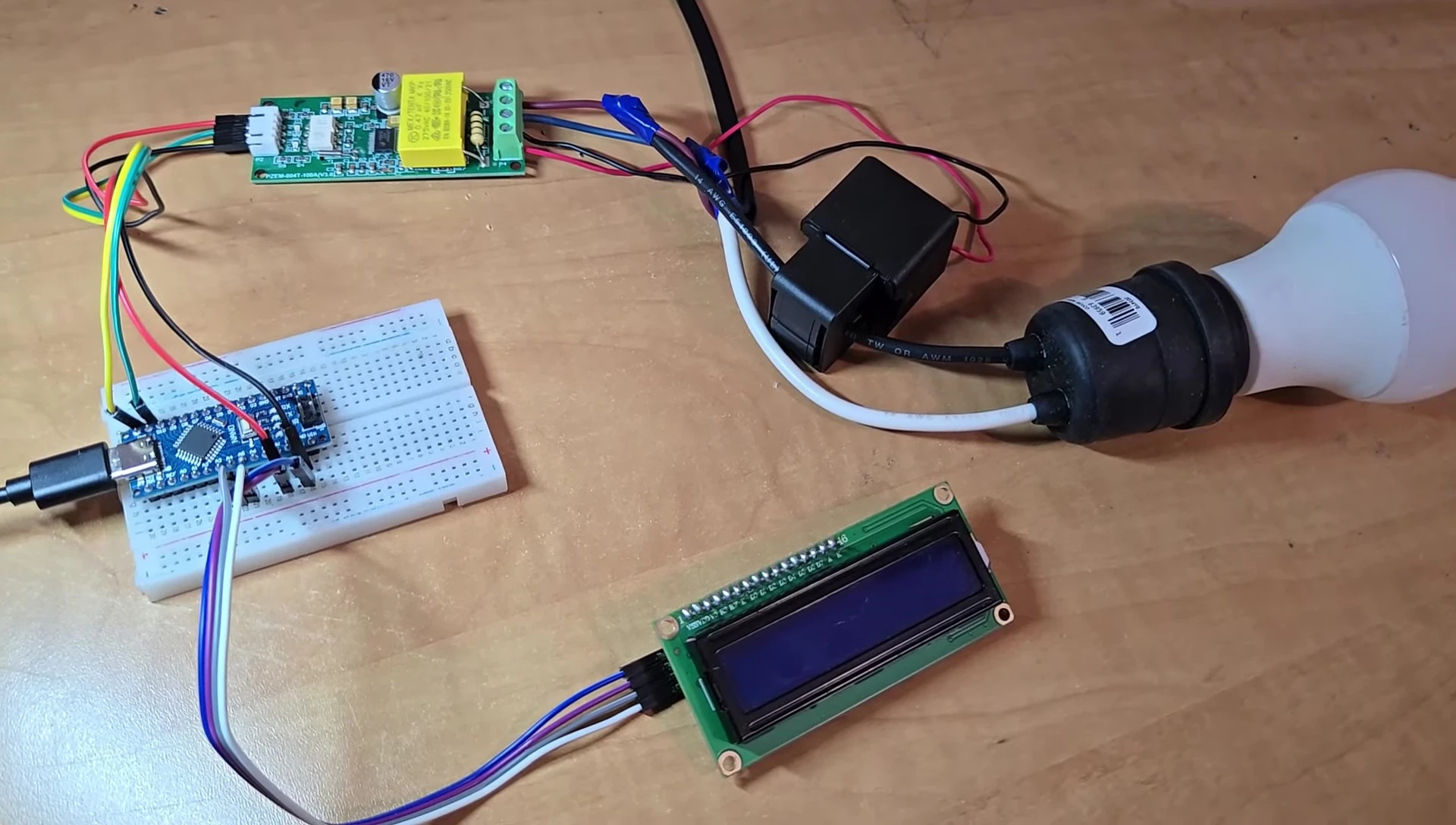 Arduino Nano with LCD Display