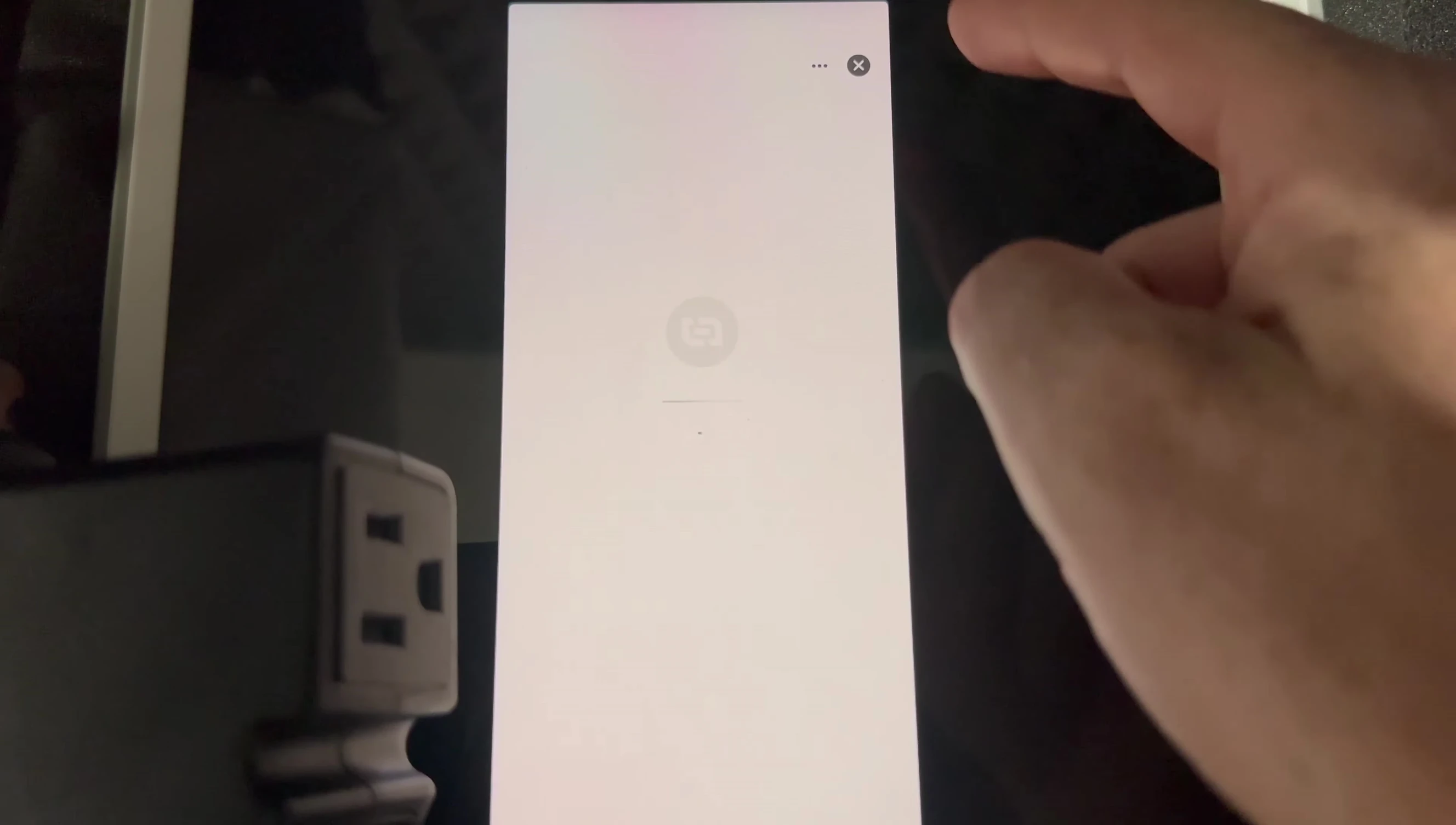 App screen showing device renaming option
