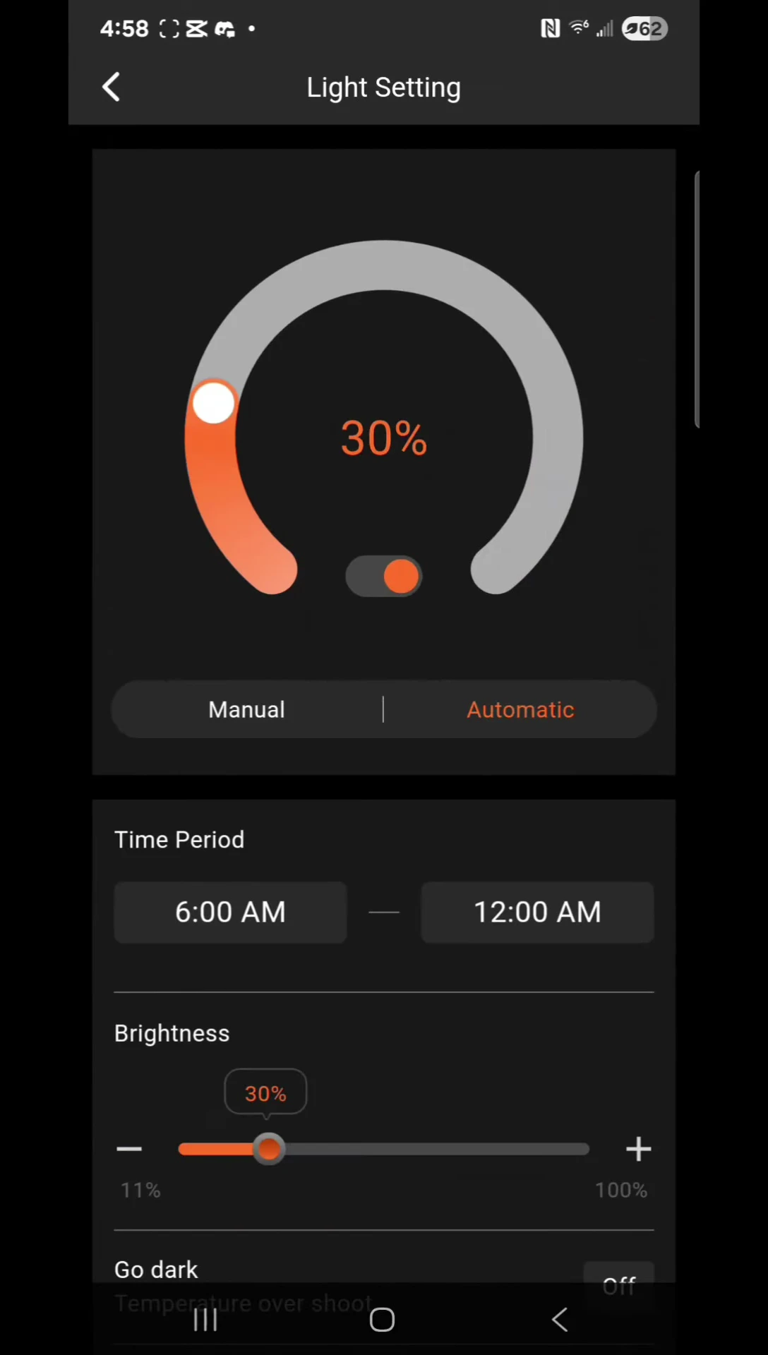 The app's automation features