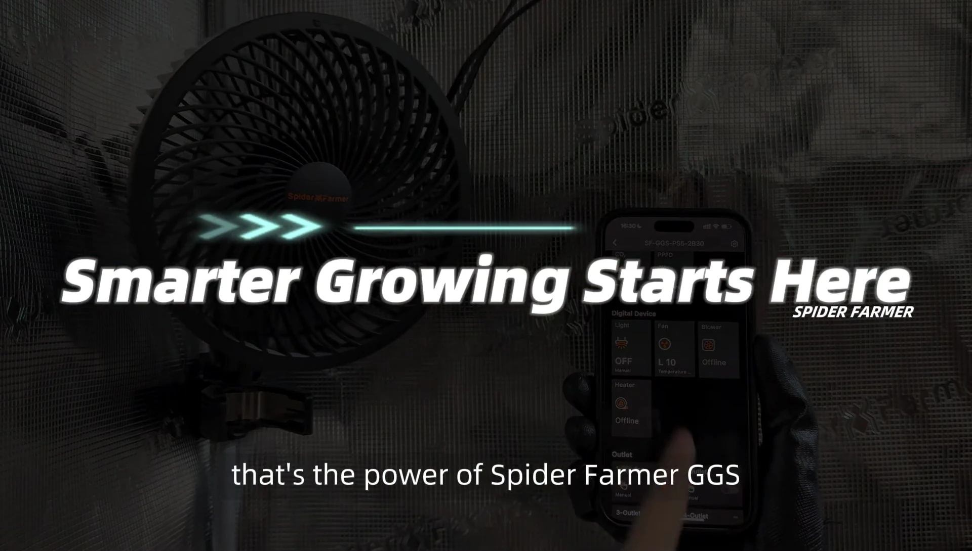 Spider Farmer GGS logo