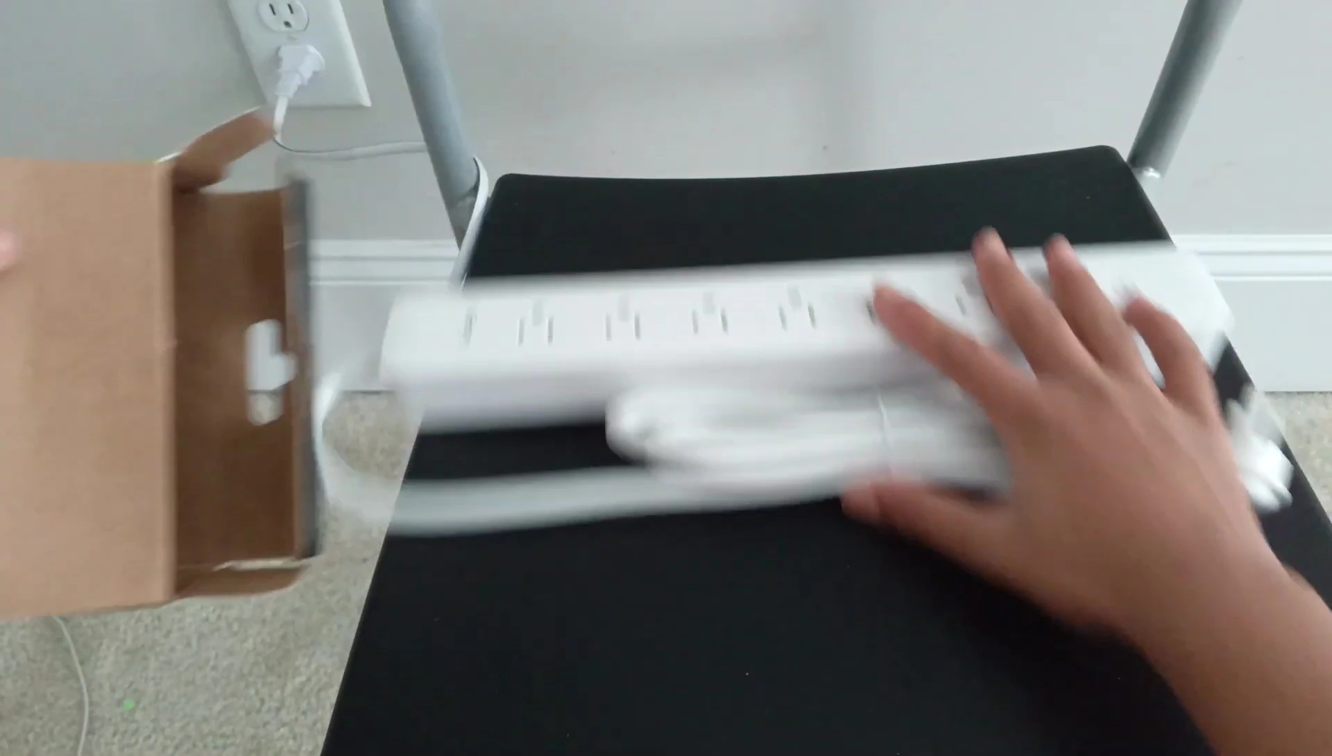 The G-Home Smart Power Strip and packaging