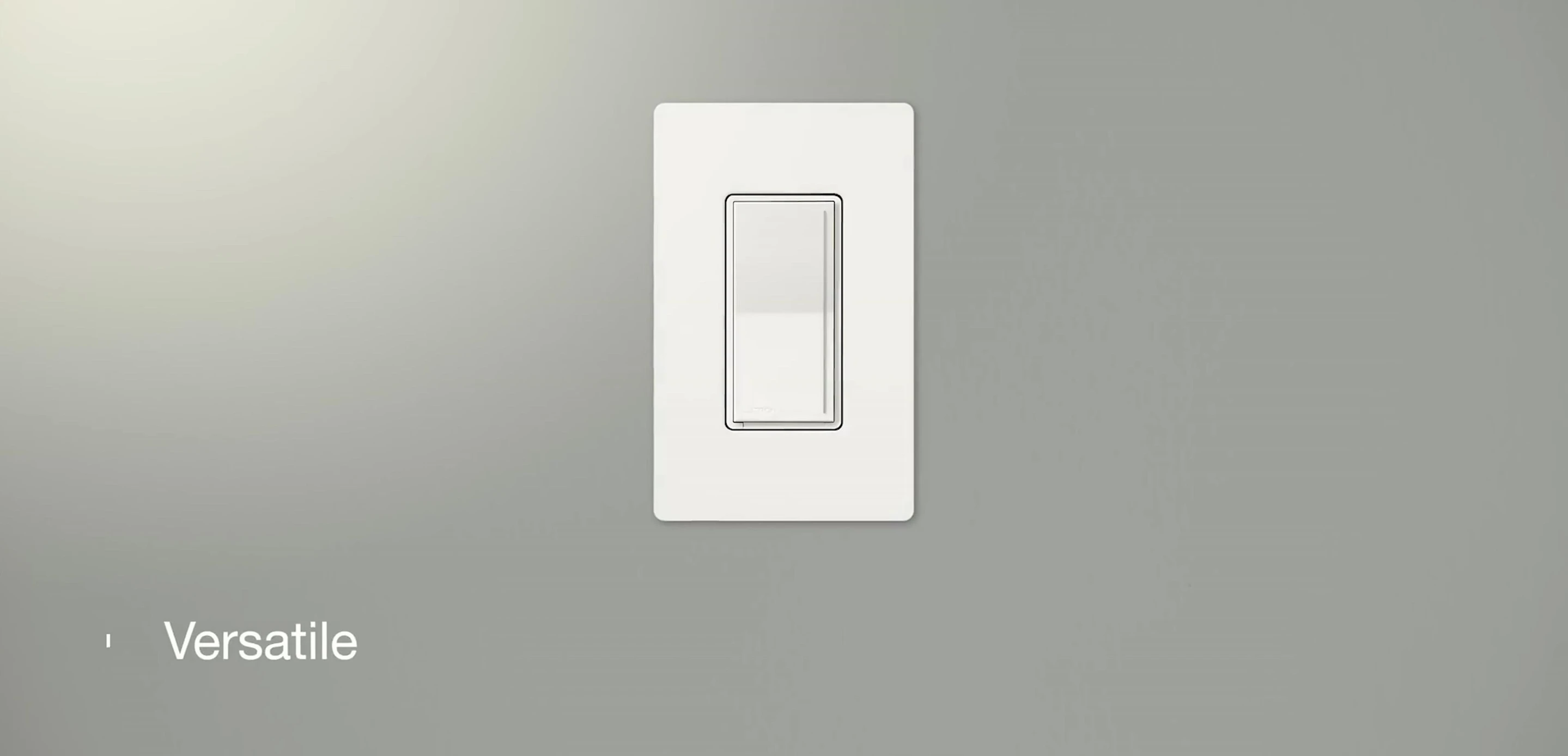 Homeowner interacting with a Lutron system interface