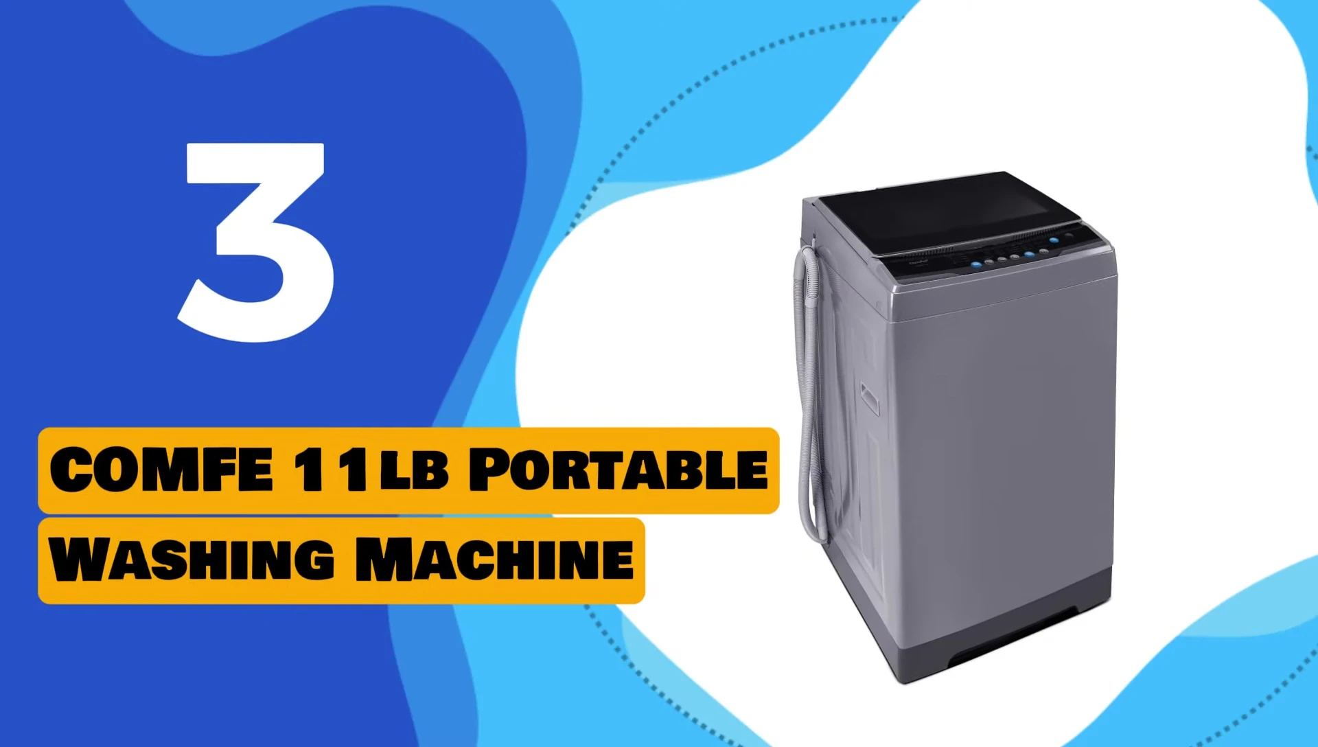 Comfy 11 lb Capacity Portable Washing Machine