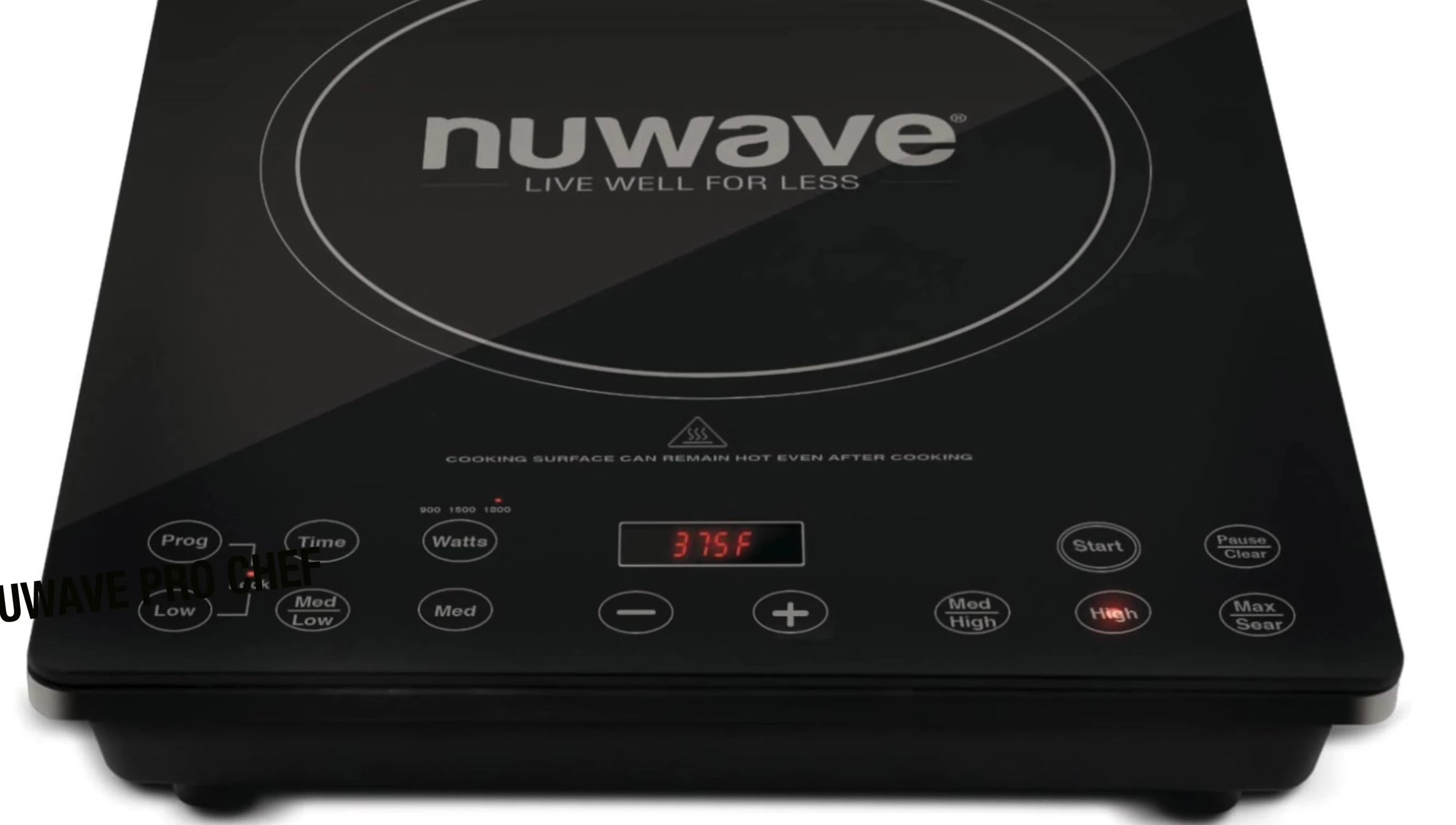 The New Wave Pro Chef induction cooktop