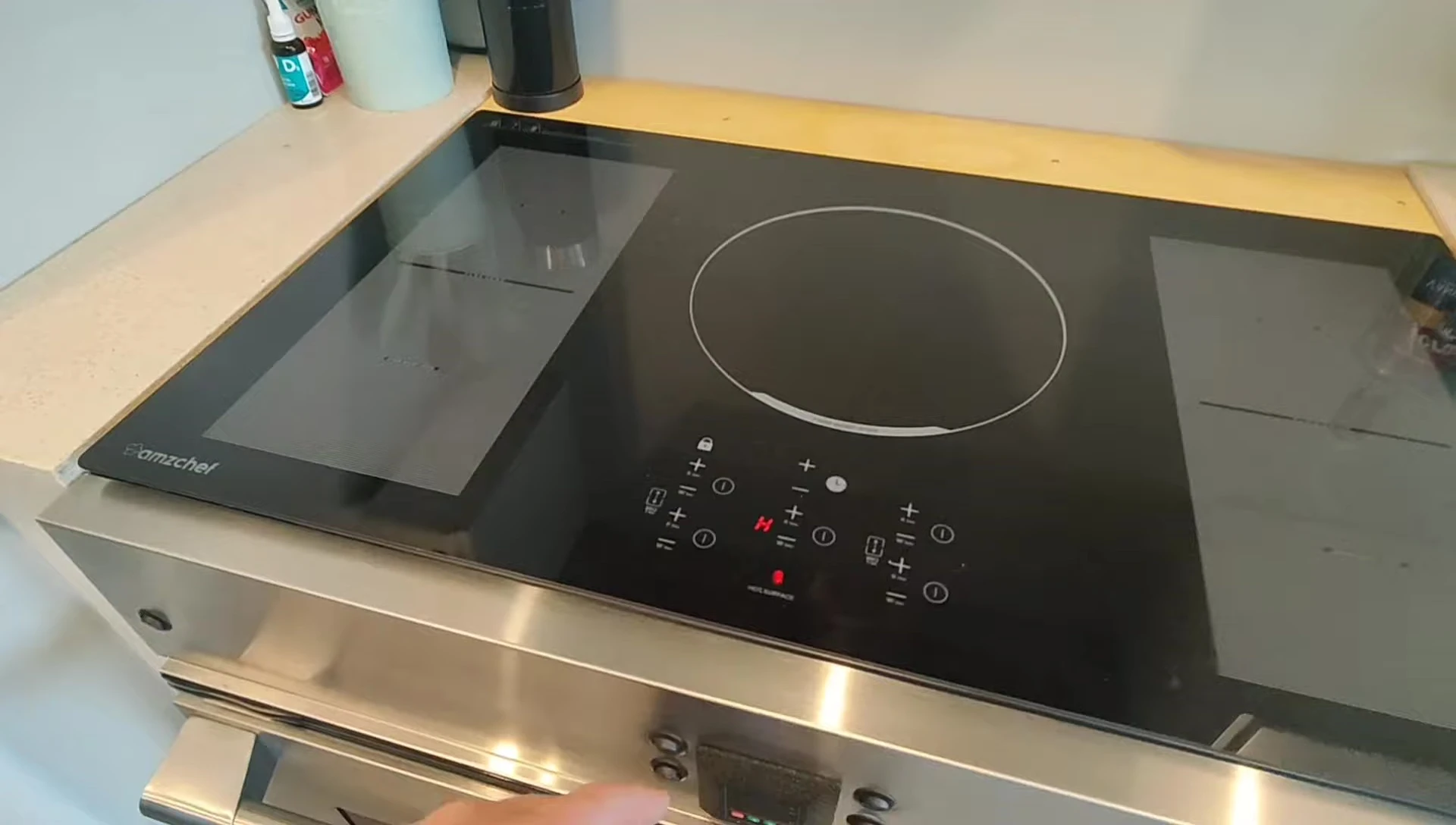 Timer function displayed