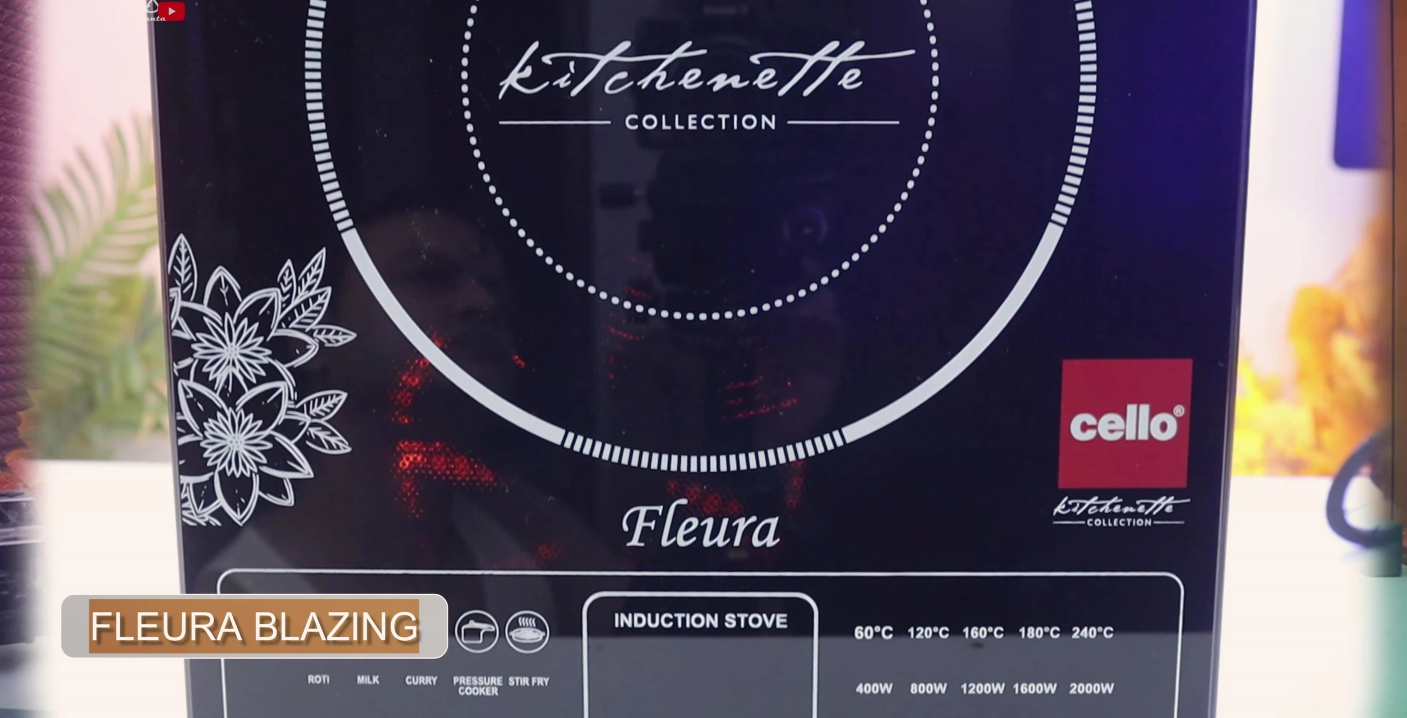Product shot of the Cello Fleura Induction