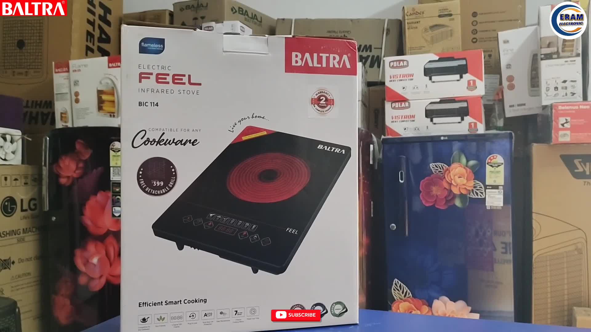 Cooktop model number