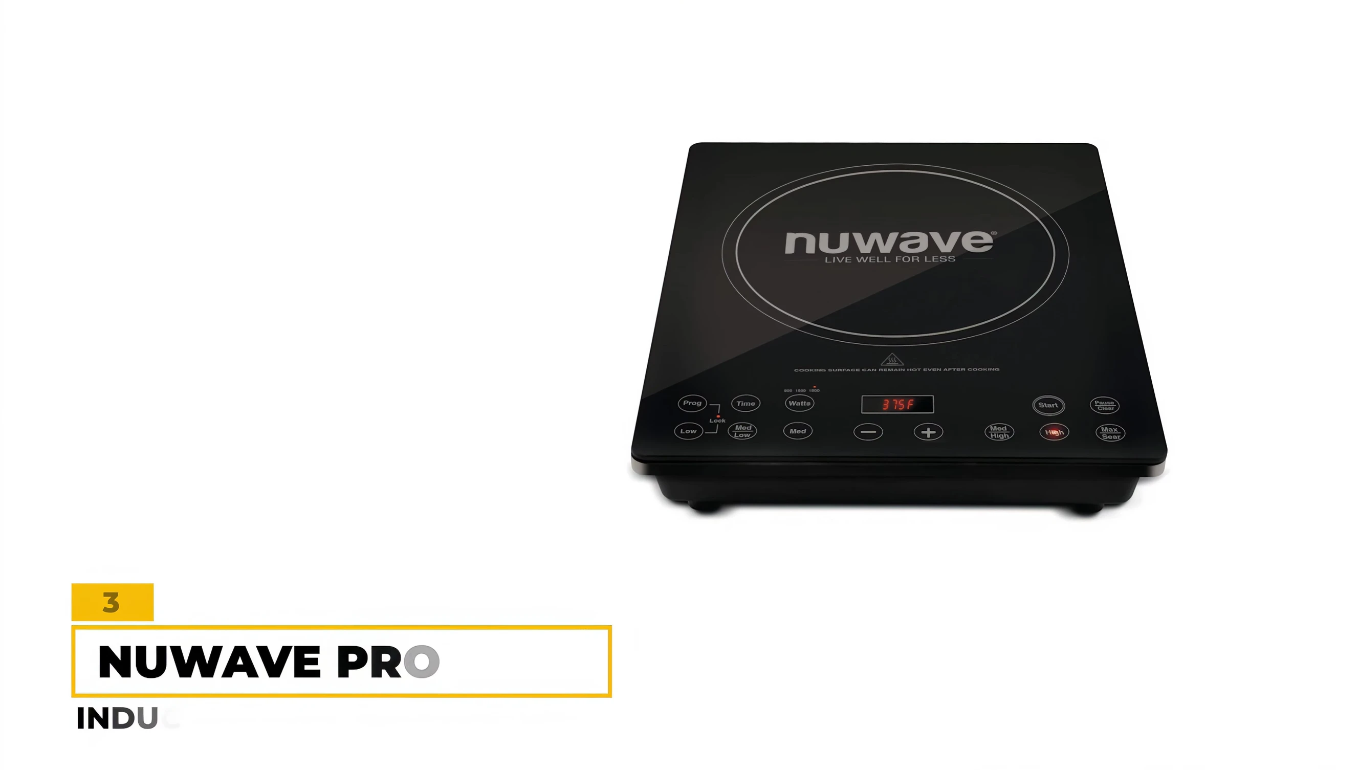 New Wave Prochef Induction Cooktop
