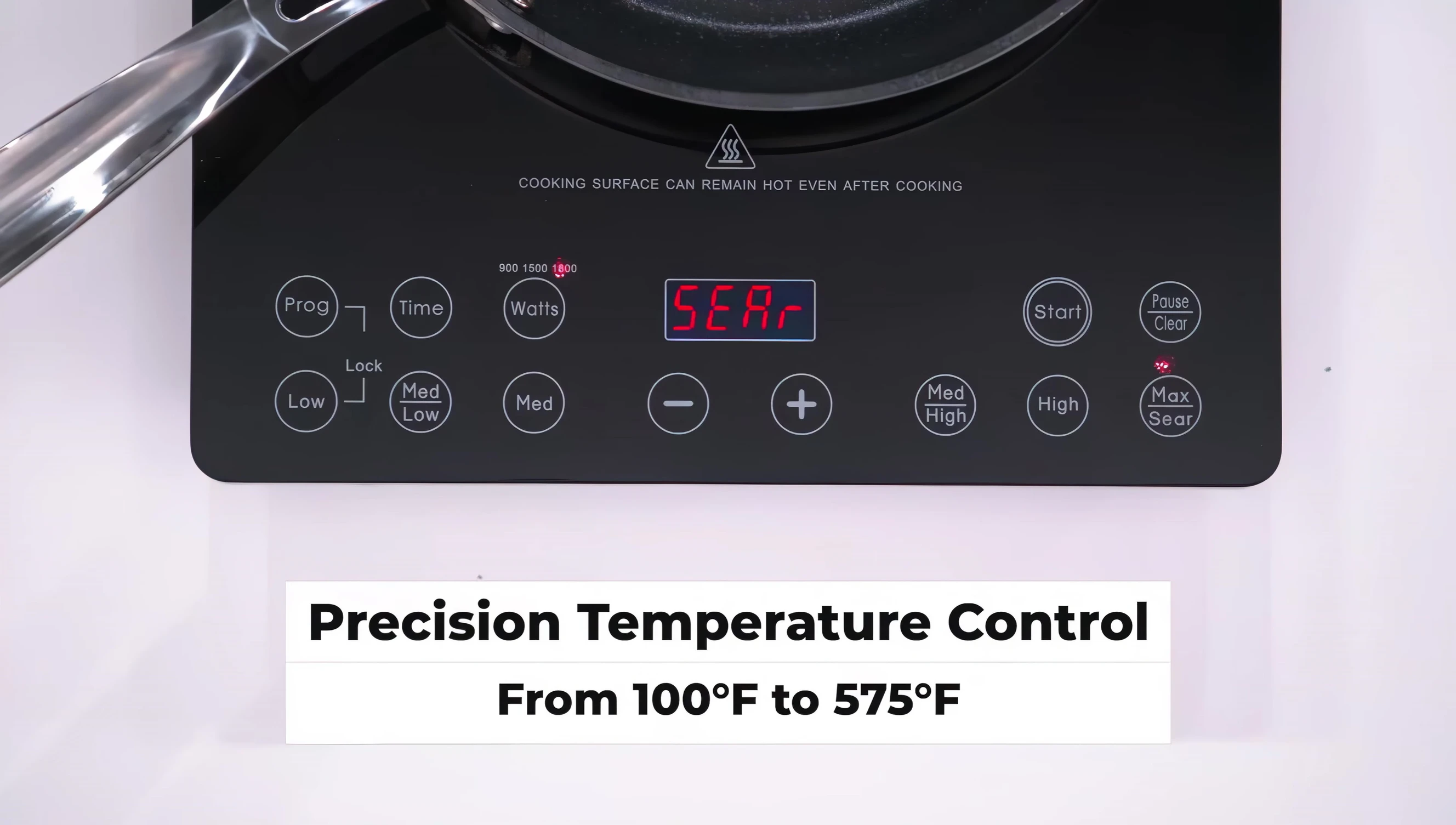 New Wave Prochef's control panel