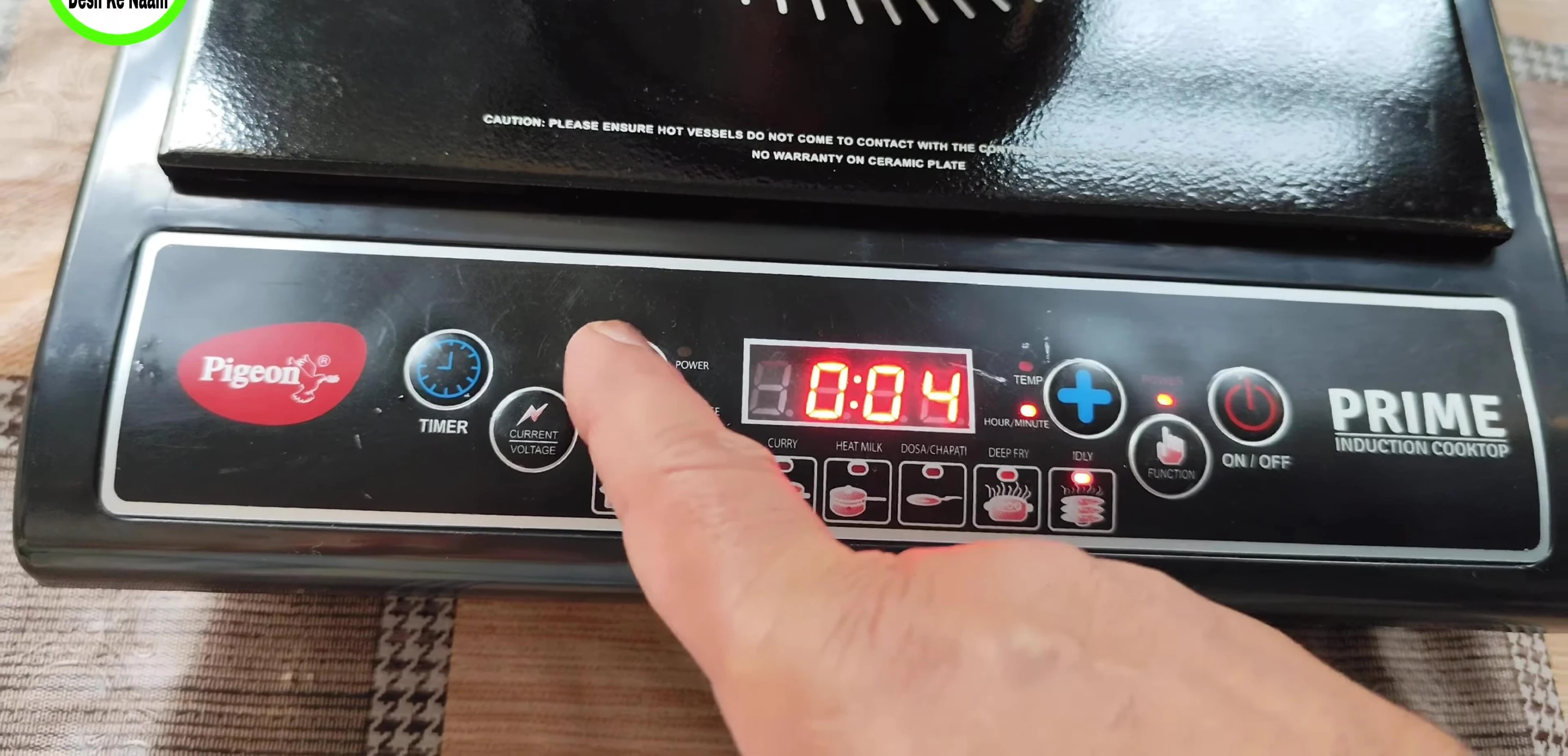Timer controls