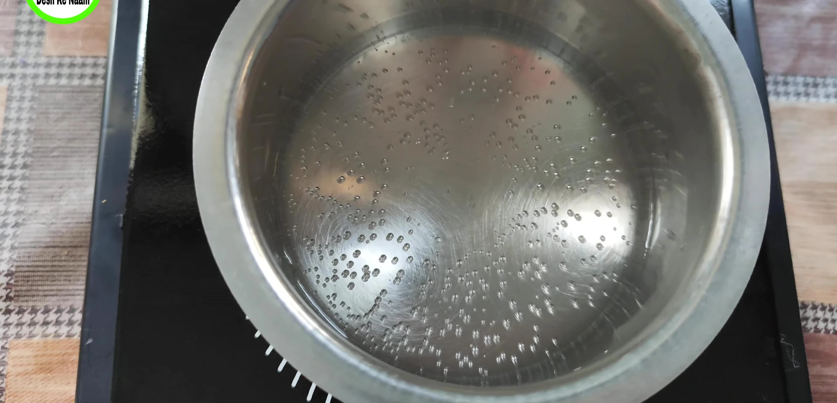 Water heating demonstration
