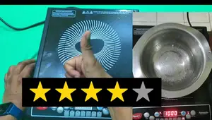 Pigeon Induction Cooktop 1800W Review: Unboxing, Features & Verdict