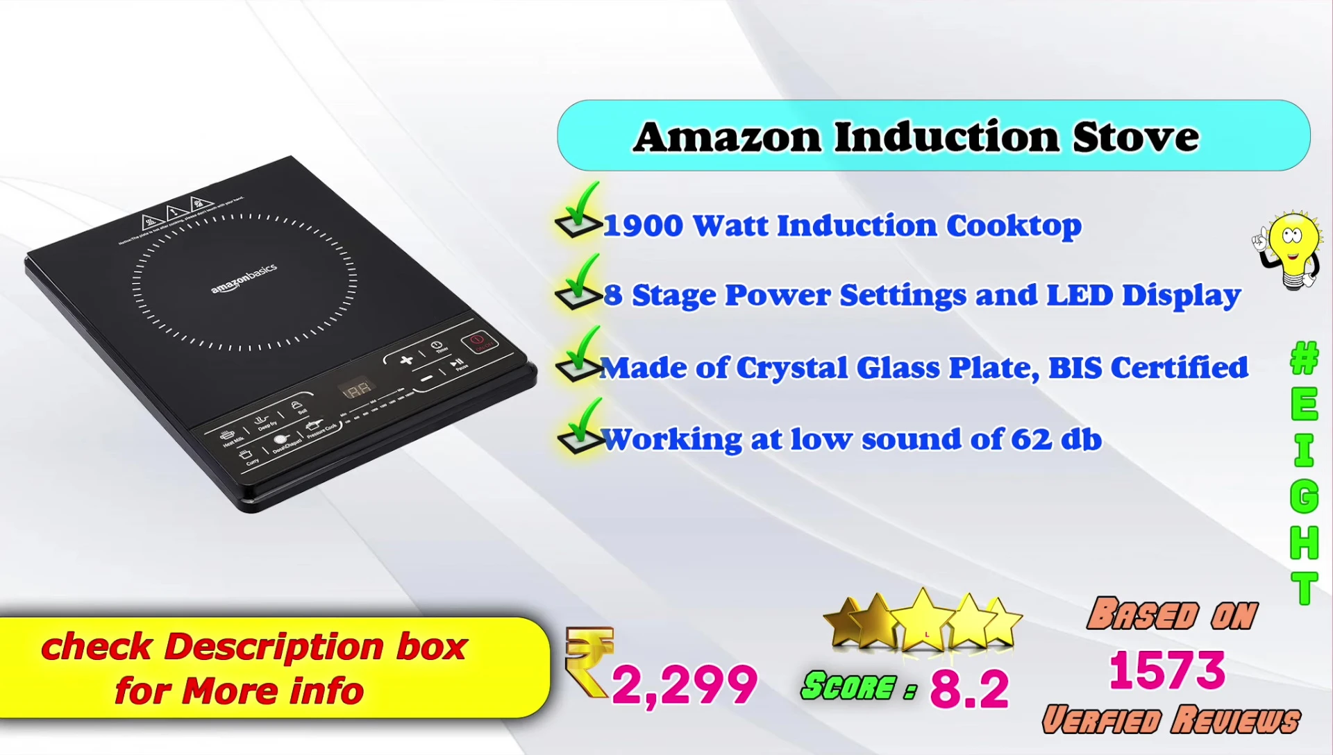 Close-up of a premium induction cooktop's control panel and surface