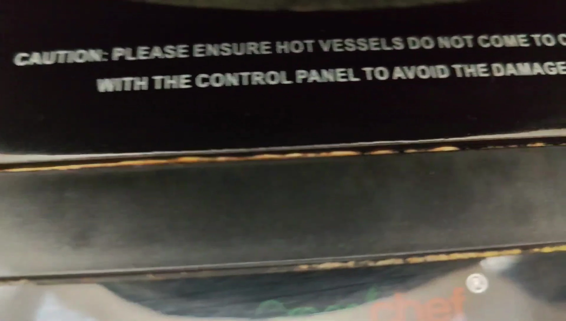 Image showing the cooktop's energy efficiency details.