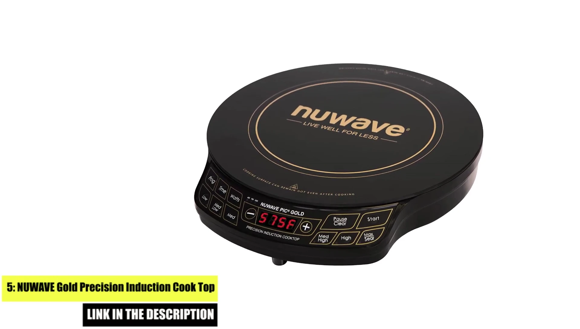 Newave Gold Precision Induction Cooktop