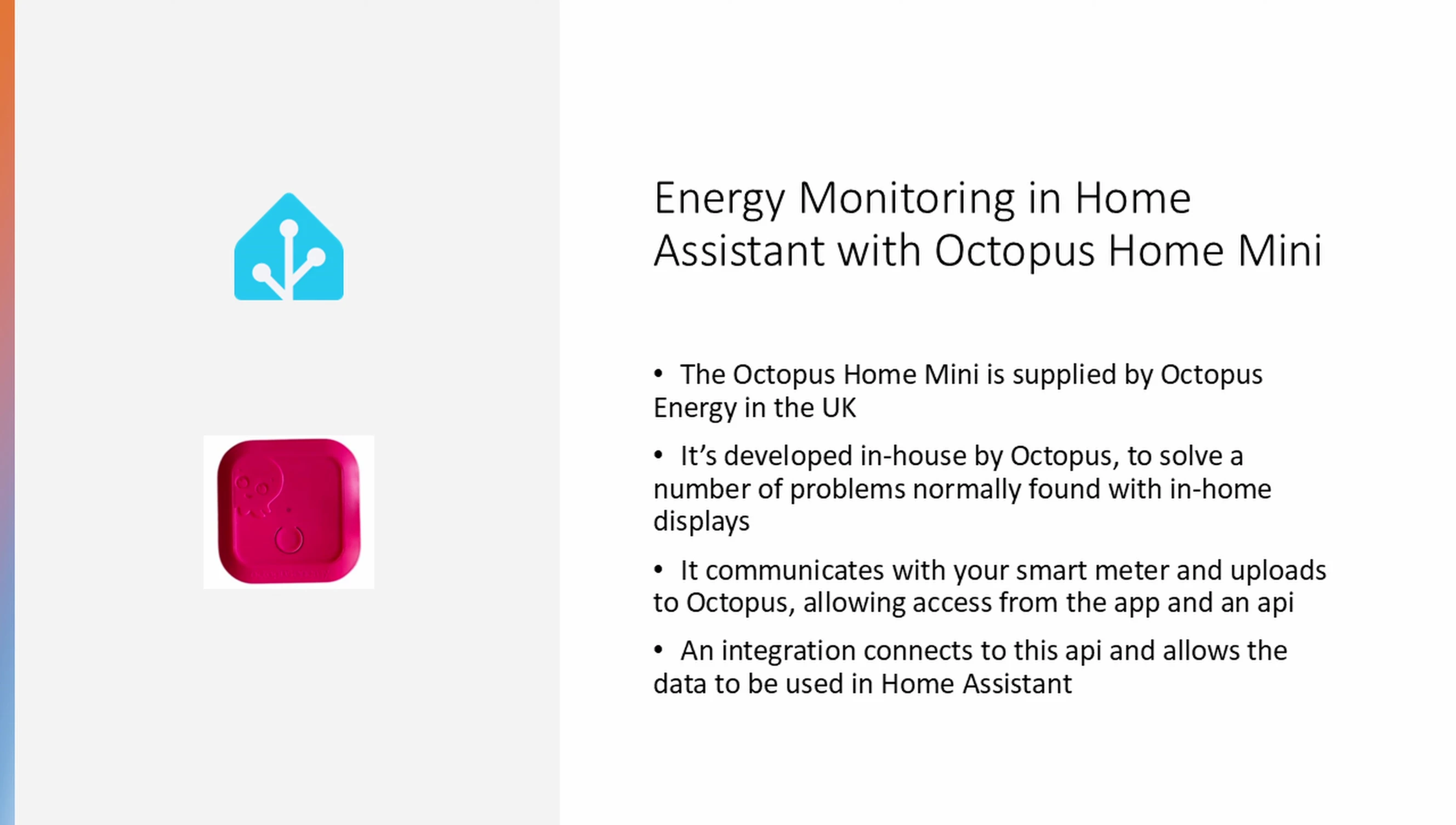 Data upload to Octopus Energy app and API