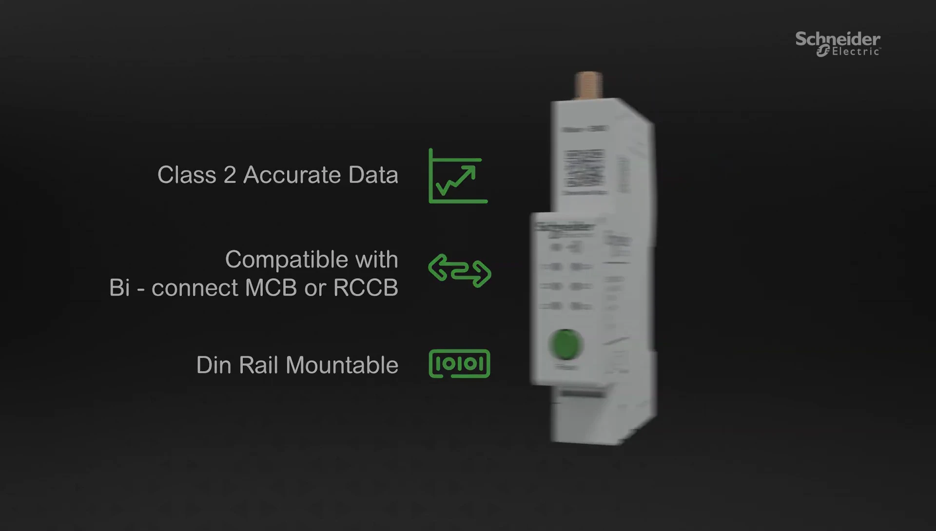 Close-up view of the Wiser EMD box and its contents
