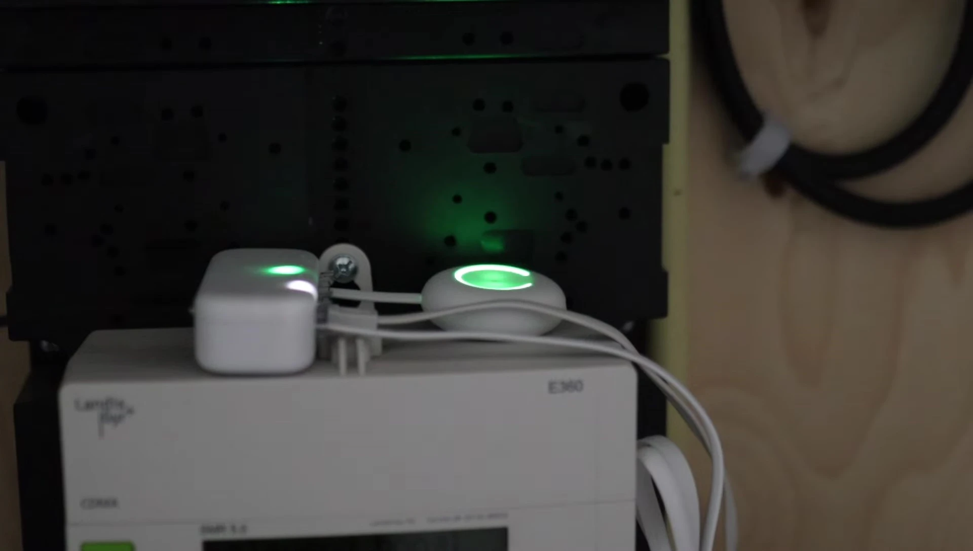 The Home Assistant devices and services section.