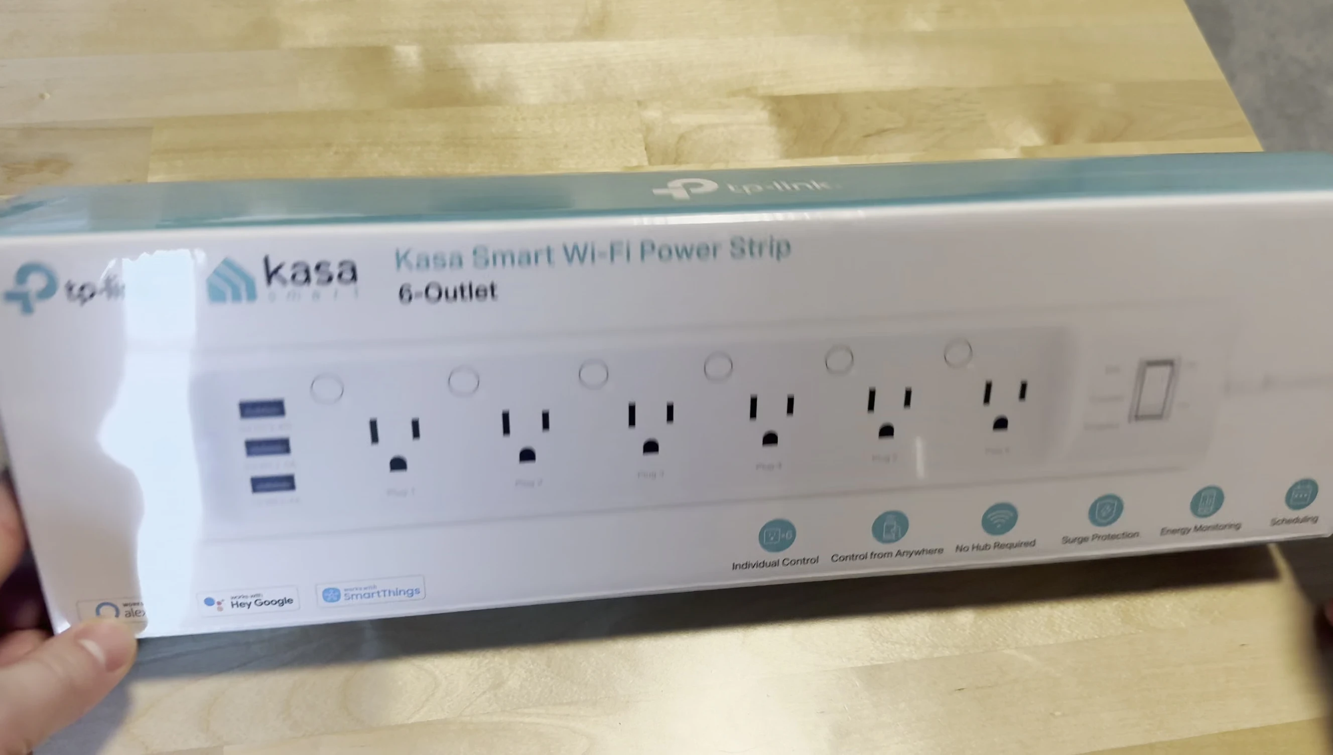 Unboxing the Kasa Smart Power Strip