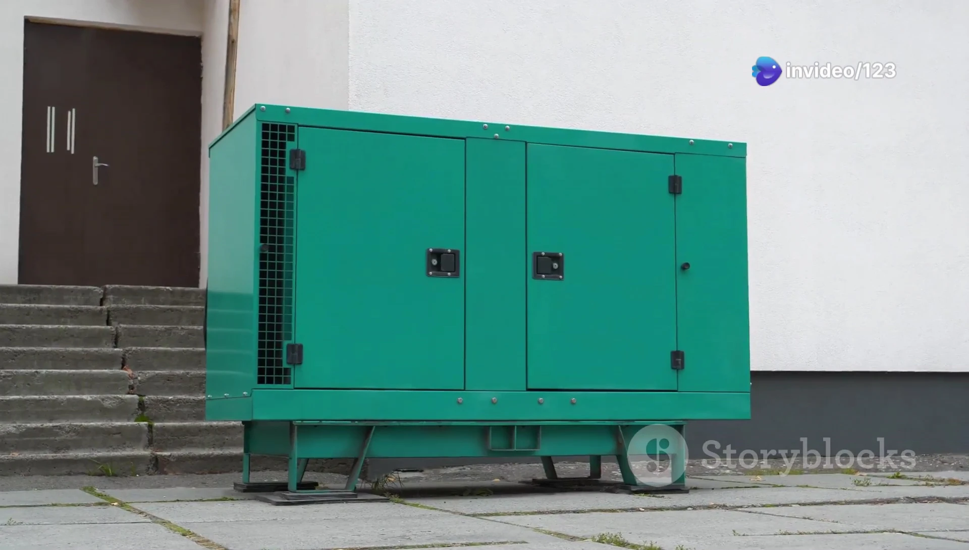 Close-up showcasing the robust construction of the Generac PWRcell
