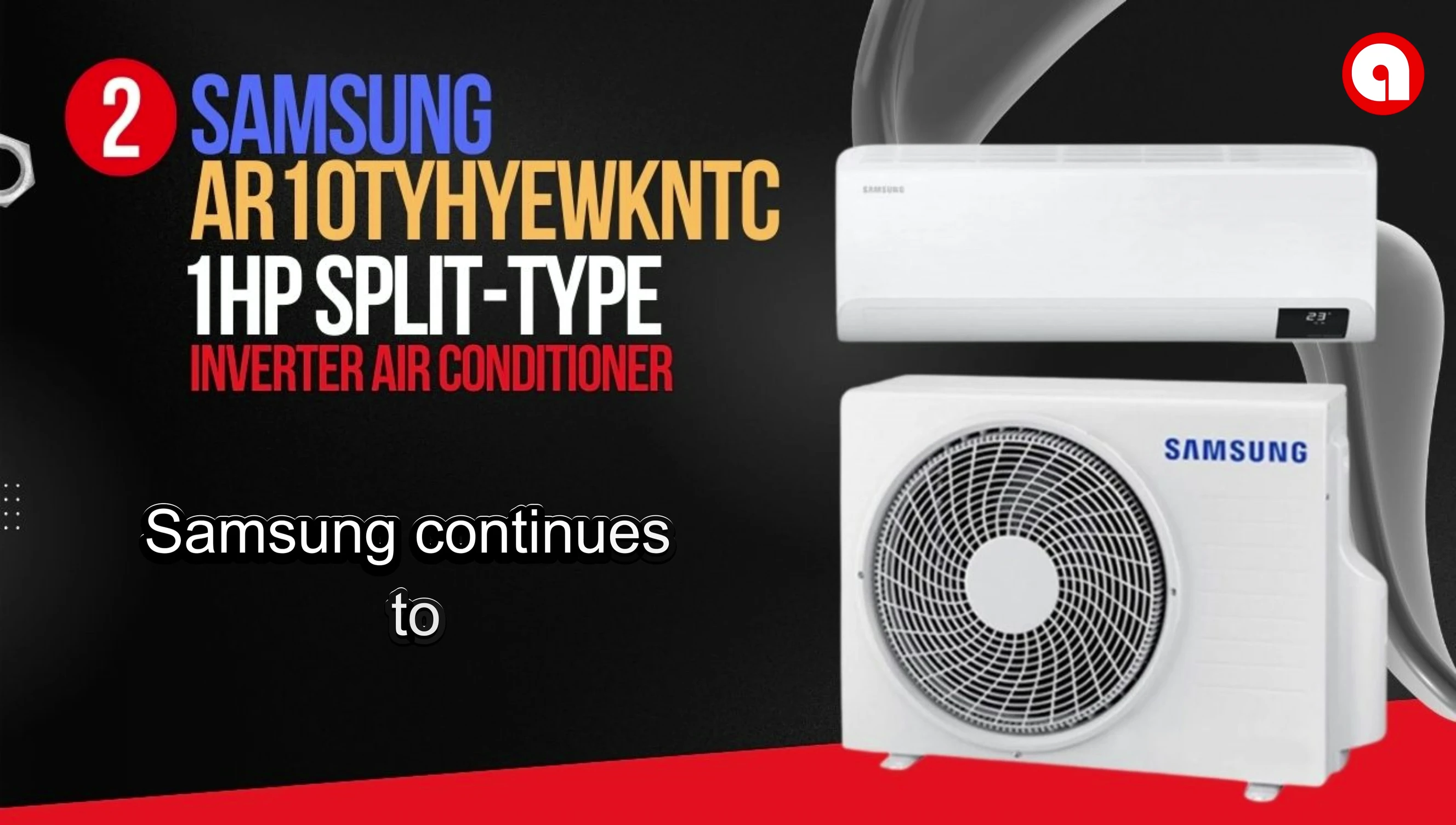Highlighting Samsung Wind-Free technology