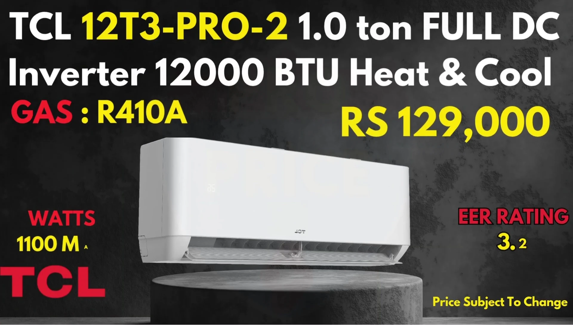 TCL 12T3 Pro AC specifications