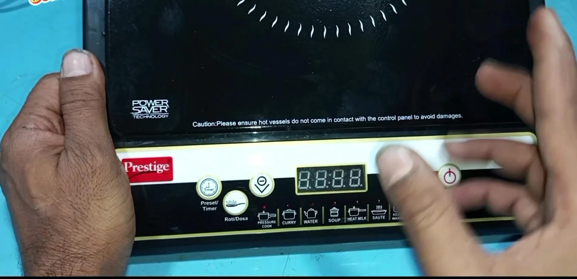 Roti/Dosa and other function buttons.