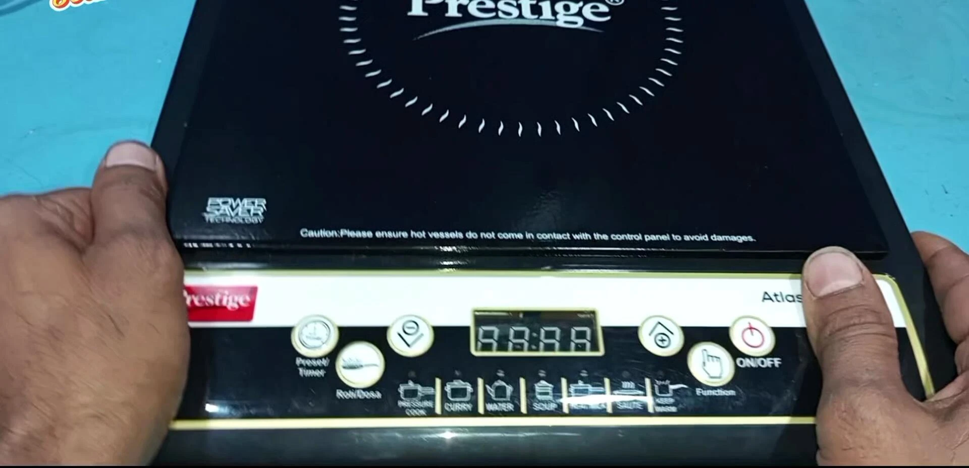 Final shot of the cooktop.