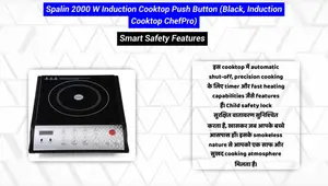 Spalin 2000W Induction Cooktop Review: Features, Performance, and Value