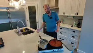 AMZCHEF Dual Induction Cooktop Review: Powerful, Portable, and Perfect for Camping?