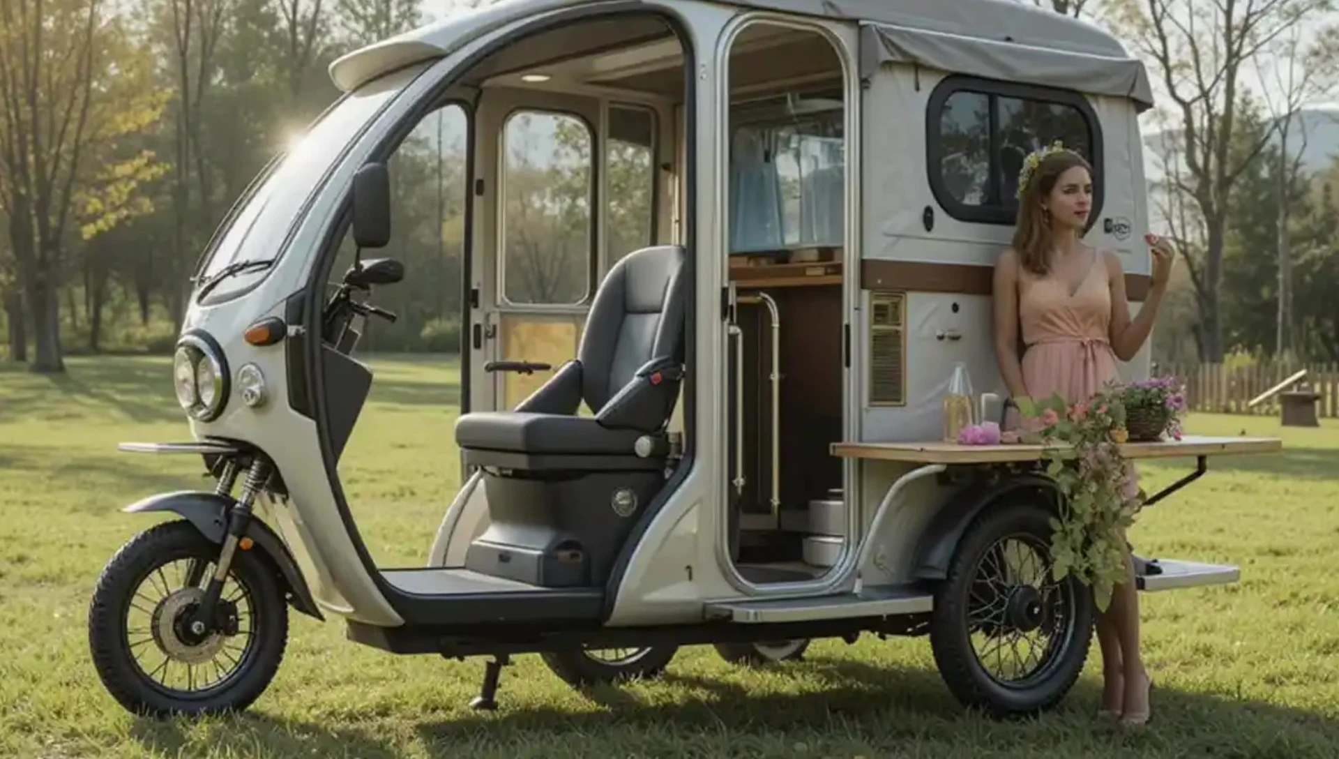 Image highlighting the price point of the tricycle