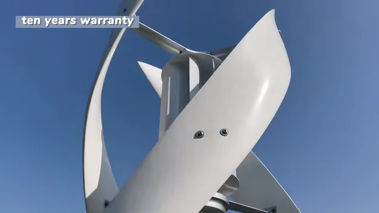 5000W Vertical Axis Wind Turbine Generator overview