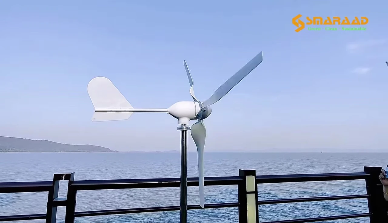 Turbine blades in motion