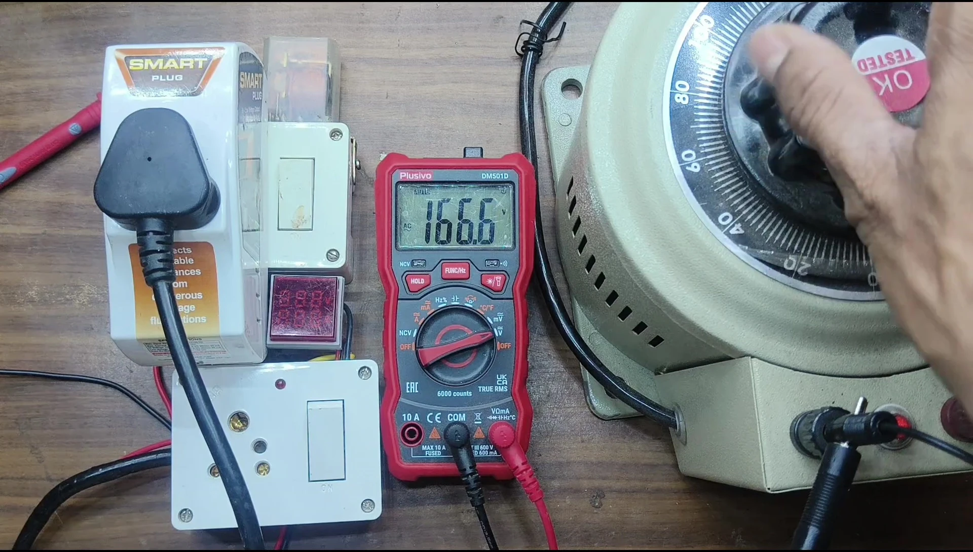 Screenshot showing the final low voltage cut-off testing results.