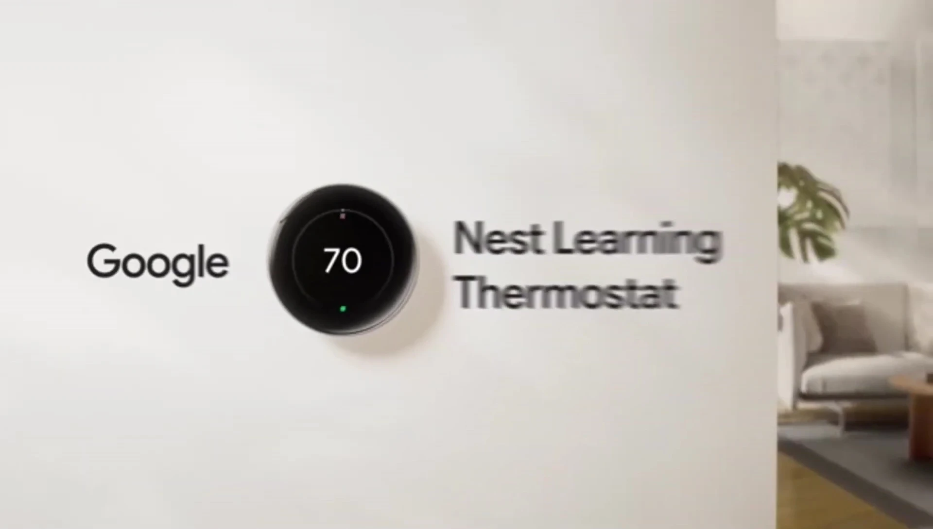 Nest temperature sensor highlighted