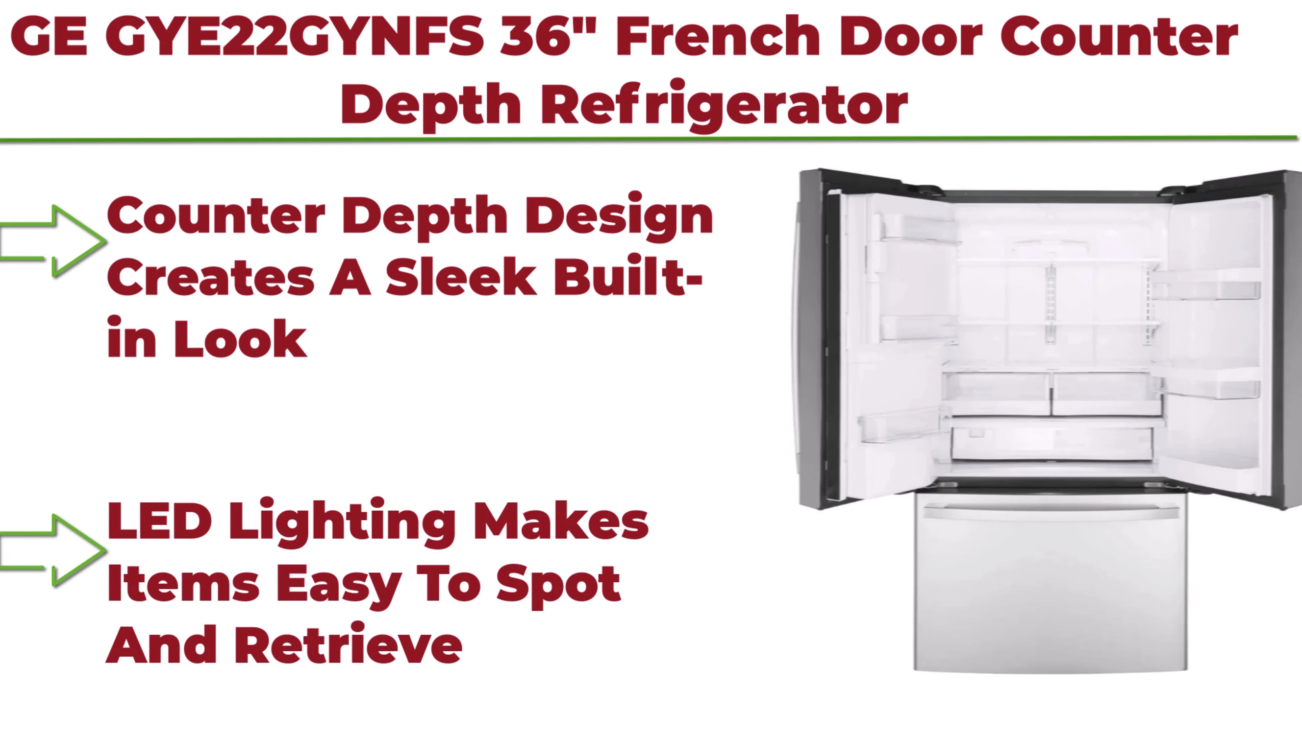 LG GYL22G1FS36 counter-depth refrigerator