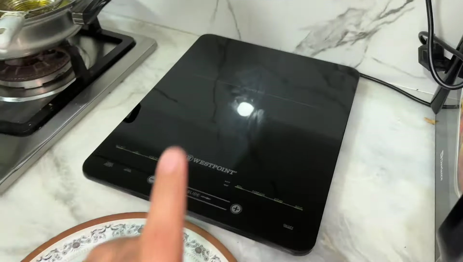 Cooker switched off