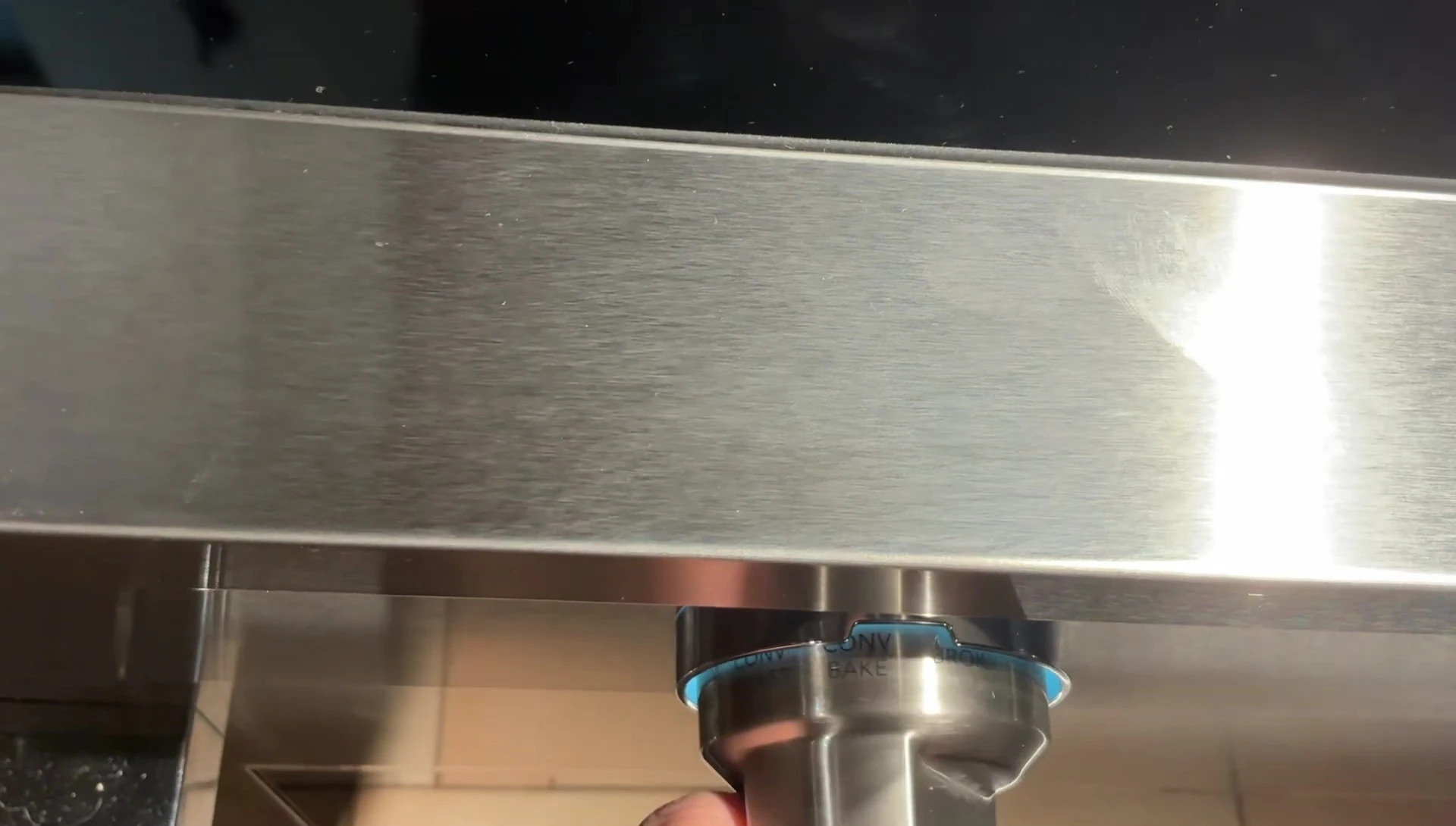 Display showing the different oven modes