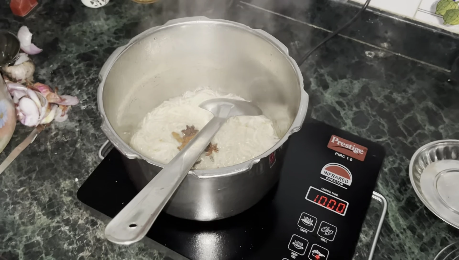 Pressure cooking chicken