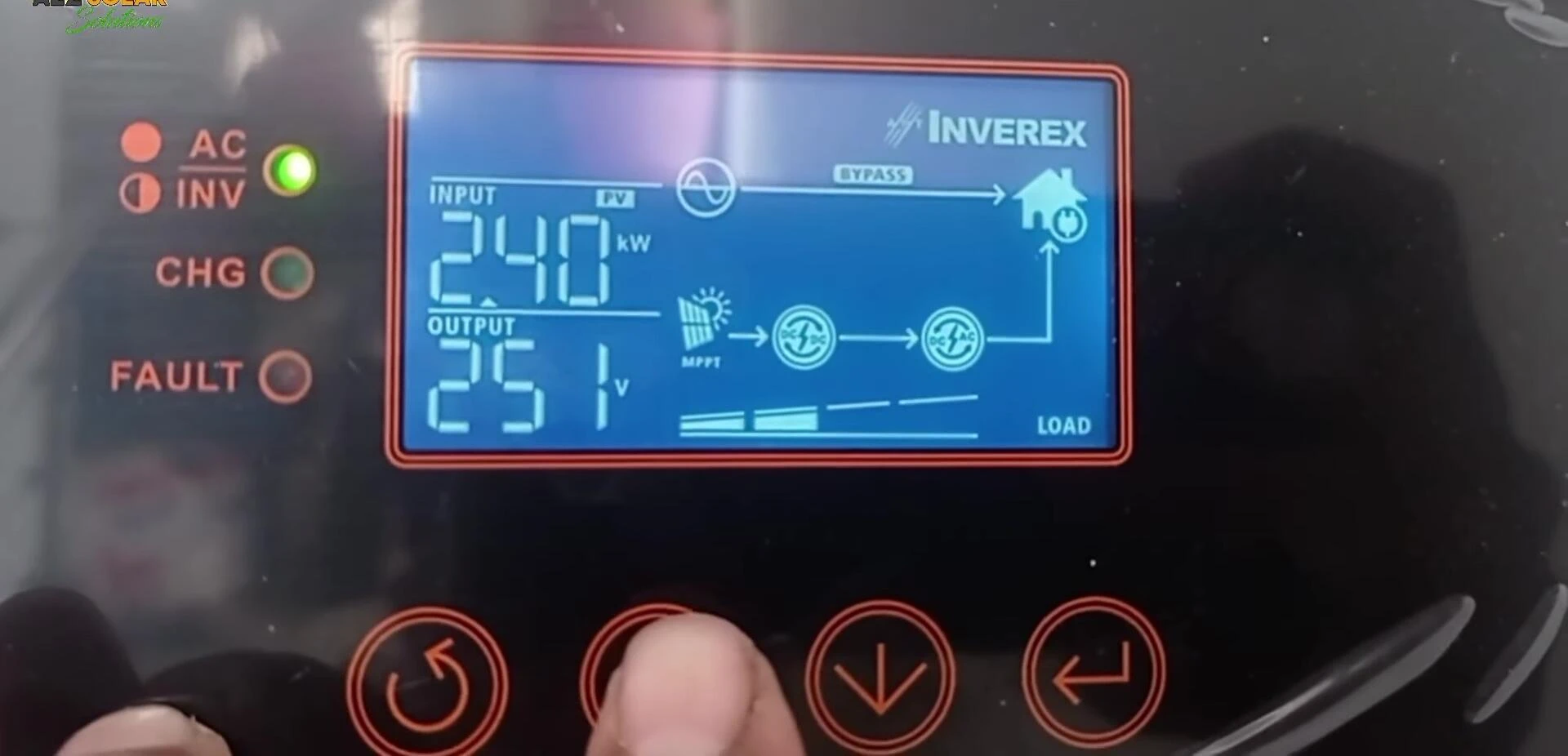 Hybrid mode operation with grid power