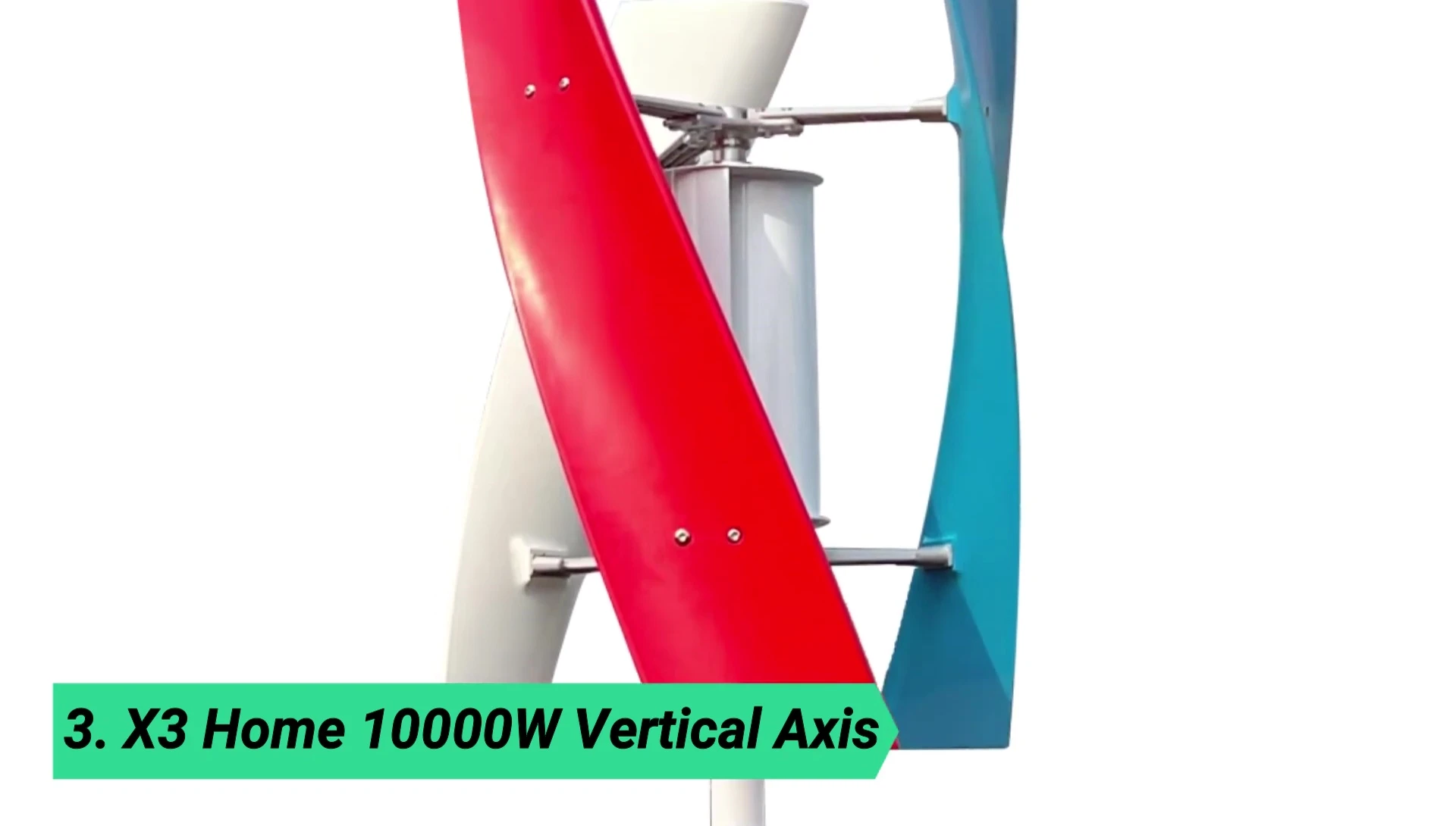X3 Home 10,000W wind turbine