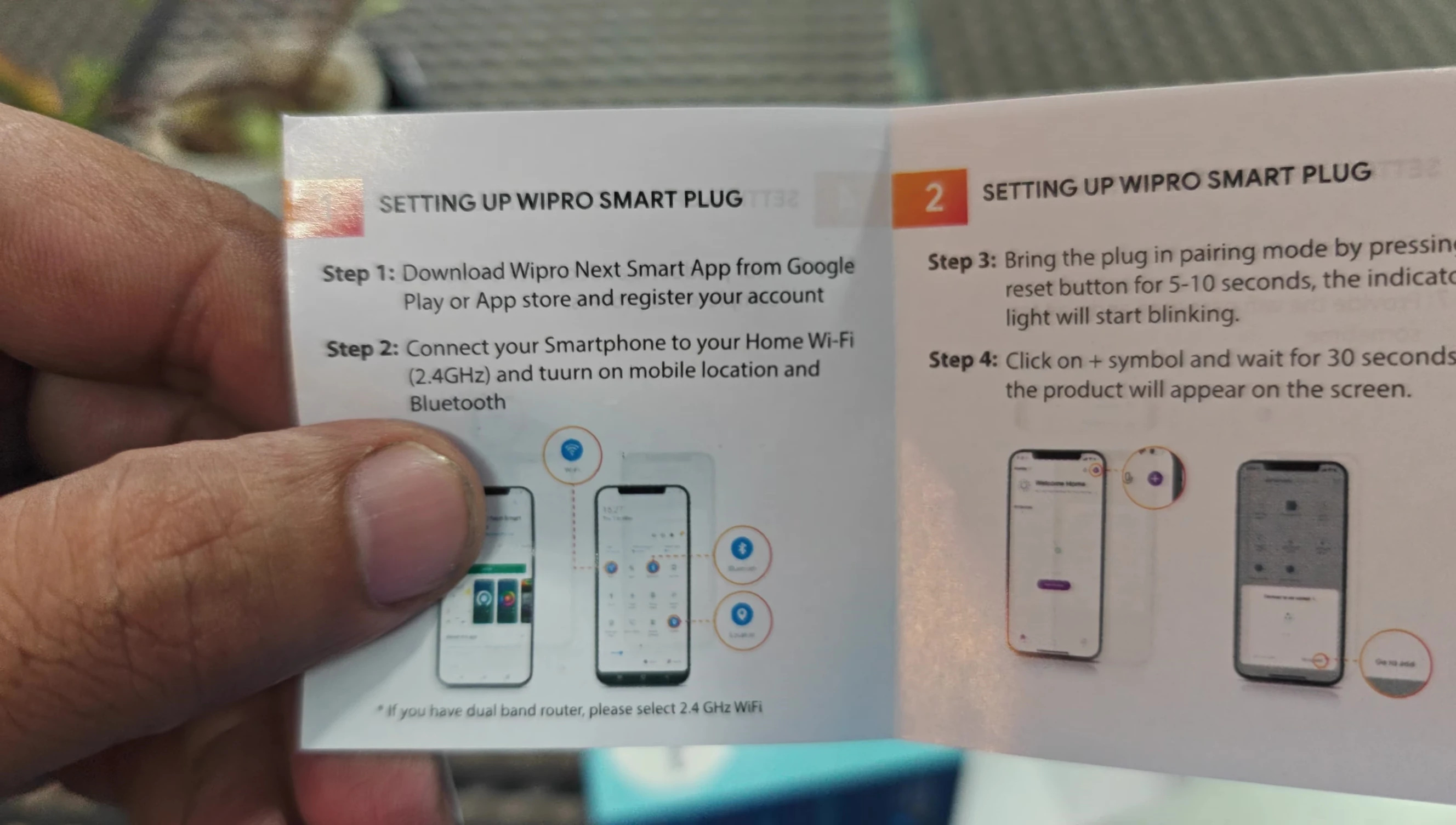App interface showing connection details.