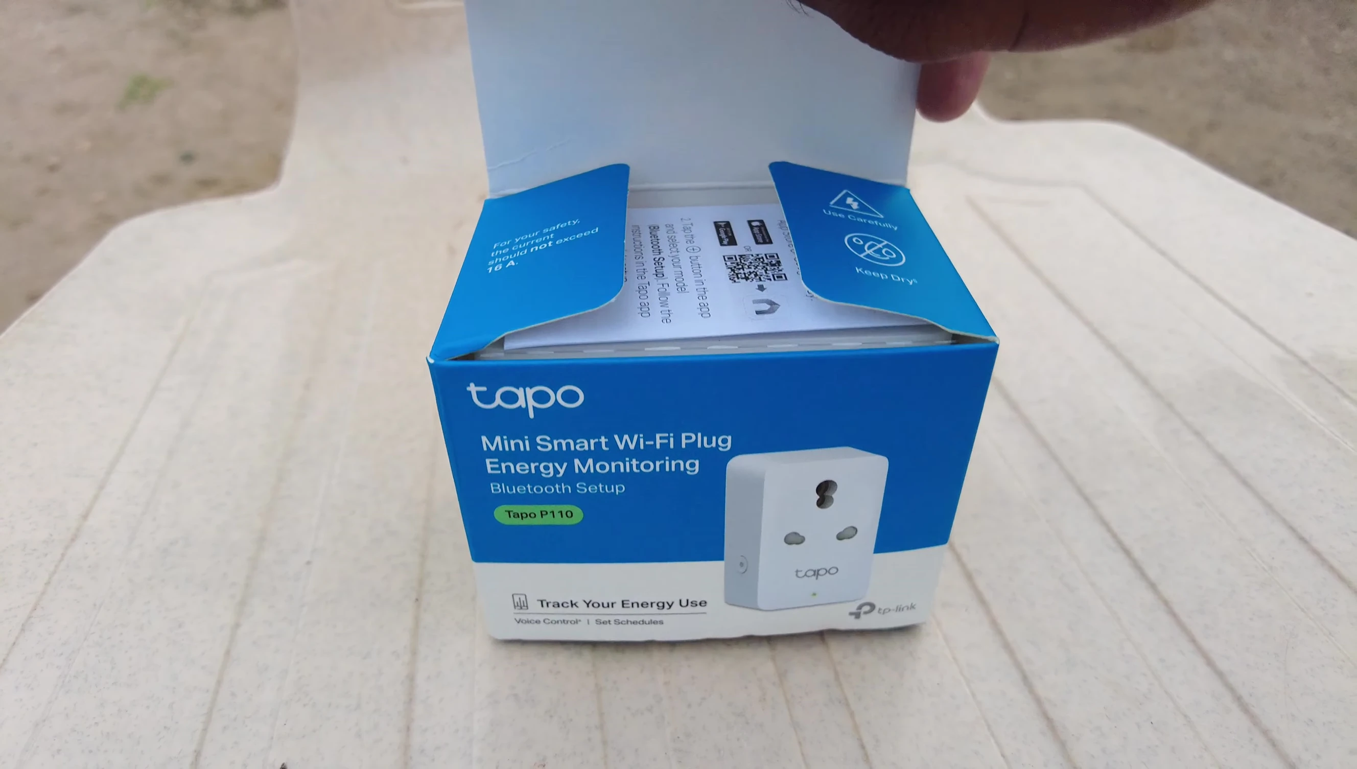 Quick start guide from the package