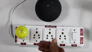 Smart Extension Board Review: Emonics Smart Spike Guard - Remote, App & Voice Control
