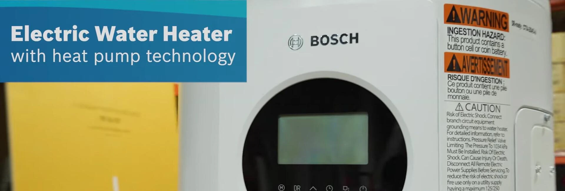 Image showcasing the Bosch logo and warranty information.