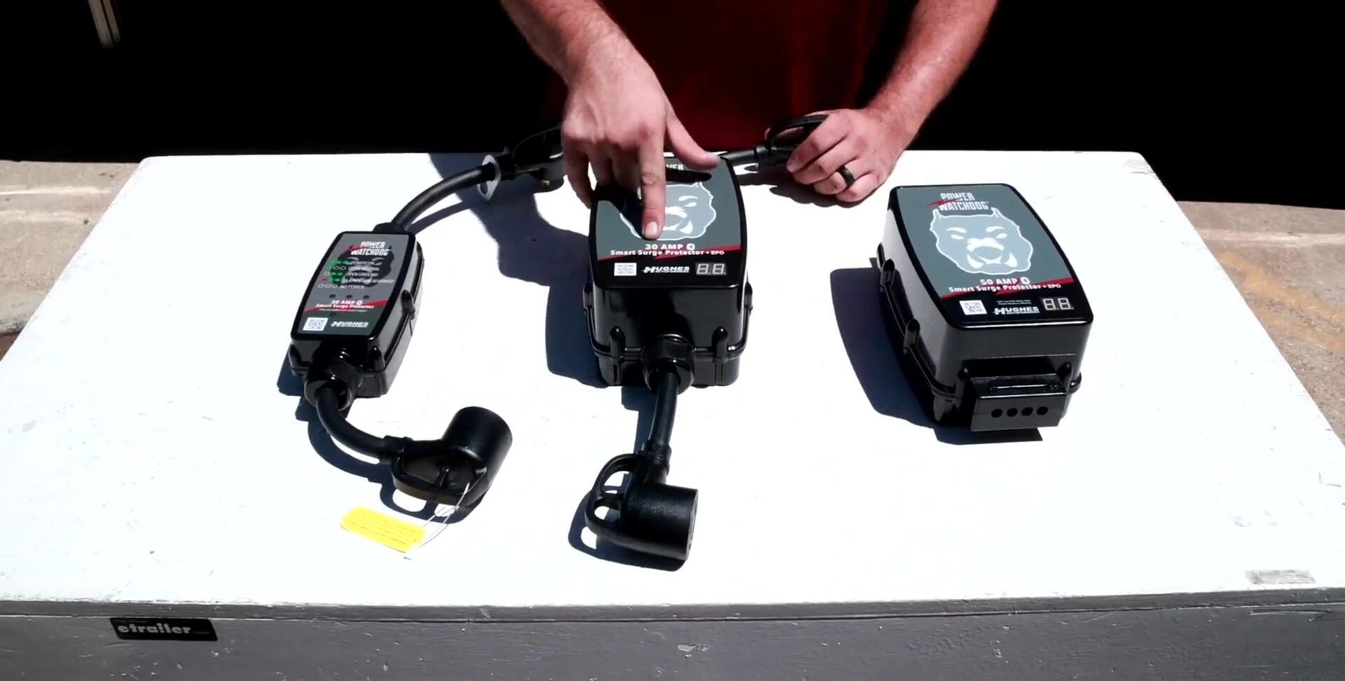 30-amp portable Hughes Power Watchdog
